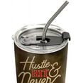 thumbnail image 4 of 20oz Baseball Gifts for Boys, Baseball Gifts for Men, Coffee Thermos for Men, Valentines Day Gifts for Him, Hustle Hit Never Quit Baseball Tumbler Cup, Insulated Travel Coffee Mug with Lid, 4 of 6