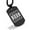 Black, variant on Stainless Steel Best Dad Ever Dog Tag Pendant Necklace