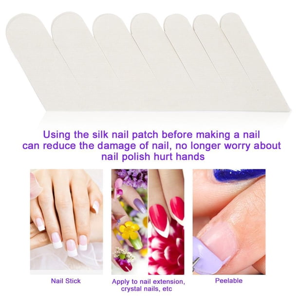 YLSHRF Silk Nail Wrap, Nail Patch,Adhesive Silk Nail Wrap Reinforce