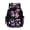 Gradient Butterfly Floral Print, variant on Turtle Shell Pattern School Backpack Bookbag Lightweight Large Capacity Travel Bags with Adjustable Straps, High School Satchel for Boys Girls