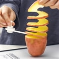 thumbnail image 5 of 2 pack Spiral Cutter, Spiral Cutter for Veggies, Kitchen Spiralizer Tool for Cucumber, Potato, Carrot and More, 5 of 5