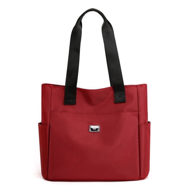 JennyShop Nuevo Bolso De Moda Tote Oxford Cloth Canvas Large Bag Simple Portable Bolsa De Mujeres Larga Capacidad Bolsa De Mujeres