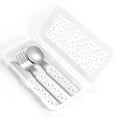 thumbnail image 4 of Gaeub Airplane Print 3-Piece Children Knife Spoon Fork Set,Stainless Steel Child Flatware Set,Kids Utensils Set with Case for Lunch Box (Fork Spoon Knife Combo), 4 of 8