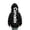 R122-Black, variant on RMGVDSD Girls Hoodies Sweatshirts Letter Print Pullover Hooded Sweatshirt Tops Kids Lightweight Casual Hoodie Fashion Trendy Clothes Kids Sweatshirt 11-12 Years