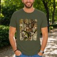 thumbnail image 4 of Jollimate Hunting and Fishing T-Shirt, American Flag Outdoor Graphic Tee, Patriotic Buck Shirt for Men, 4 of 6