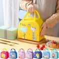 thumbnail image 2 of Fiambrera térmica con aislamiento portátil para niños y mujeres, bolsa de almuerzo con dibujos animados, Enfriador de alimentos frescos, regalo para niños y niñas, 2 of 4