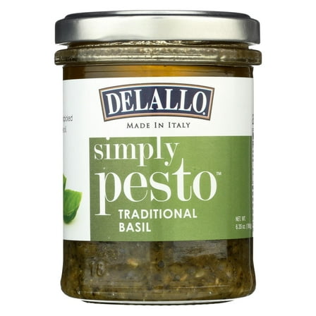 Delallo Simply Pesto Traditional Basil 6.35 oz