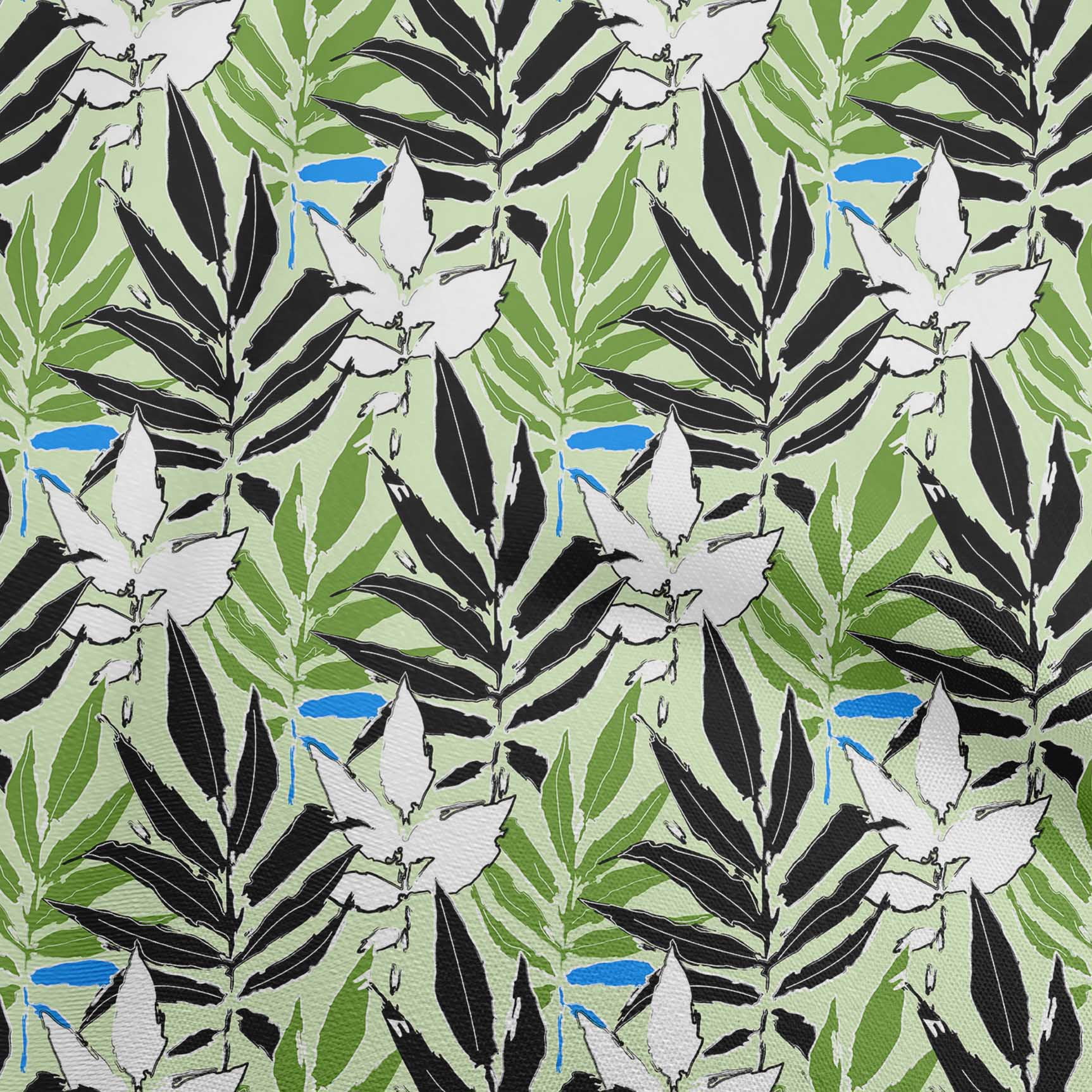 oneOone Cotton Silk Mint Fabric Leaves & Floral Fabric For Sewing Printed  Craft Fabric By The Yard 42 Inch Wide - Walmart.com