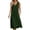 Green nightgowns women, variant on Nfurl Linen Nightgowns for Women with Pockets Flowy Notch V Neck Sleep Dress Casual Summer Sleeveless House Dresses Ladies Long Nightgown Green,M