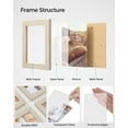 thumbnail image 4 of 4x6 Collage Picture Frames, 12-Pack Photo Wall Decor with Glass Front, Easy to Change, Assembly Required, 4 of 7
