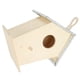 thumbnail image 4 of CAJA DE JAULA DE CRIA COLGANTE DE MADERA PARA PÁJAROS PARA ACESORIOS DELECTIVOS DE JARDÍN AL AIRE LIBRE, 4 of 7