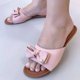 thumbnail image 1 of Zapatillas con punta abierta para mujer, sandalias cómodas, informales, cómodas, para la playa Wmkox8yii ytu5201, 1 of 4
