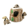 thumbnail image 5 of Outward Hound Hide A Squirrel Plush Dog Toy Puzzle, Brown, Medium, 5 of 10