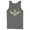 Charcoal, variant on Men's Nintendo Triforce Tank Top Navy Blue Large