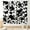 Cowhide-06, variant on Cow Print Curtains, Rustic Brown Cowhide Cow Printed Pattern Farmhouse Western Curtains for Bedroom Living Room Kitchen Highland Cow Skin Fur Window Treatments Drapes 2 Panel, 84"x63" Inch