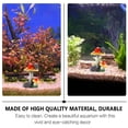 thumbnail image 4 of MasteelfCA Mini Ornements Champignon Résine Animal Adorable Décoration de Jardin Miniature, 4 of 8
