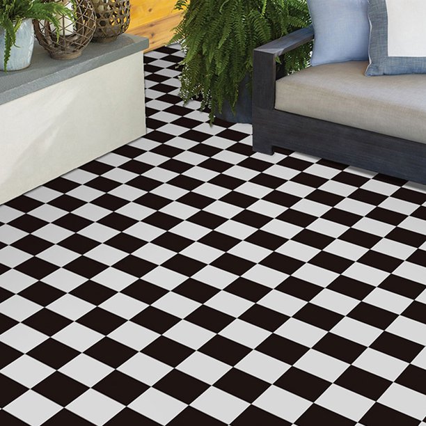unbranded Azulejos Autoadhesivos De Vinilo Para Con Protección Salpicaduras Y Aceite Fácil De Limpiar