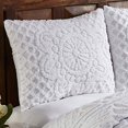 thumbnail image 2 of Better Trends BSTRQUWH Couvre-Lit Grand Trevor, Blanc - 102 Po, 2 of 5