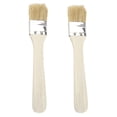thumbnail image 4 of Lightweight Brush,2pcs/ Set Lightweight Wooden Barbecue Brush Wooden Brush Time-Tested Durability, 4 of 14