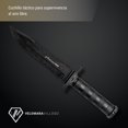 thumbnail image 2 of Cuchillo Tactico Monte Militar Negro T Rambo Estuche Rigido, 2 of 7