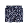thumbnail image 7 of Joyspun Women's Woven Pajama Boxer Shorts, 3'' Inseam, Sizes XS-3X, 7 of 7