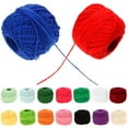 thumbnail image 1 of FONWILYO Assorted Color Thick Embroidery Thread 16 Rolls for Handicraft and Interior Decoration, 1 of 6