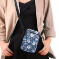 thumbnail image 4 of HELLHERO Marshall Islands Flag Women Messenger Bag with 2 Zippers Travel Crossbody Purse Stylish Polyester, 4 of 7