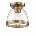 thumbnail image 3 of X1408-SB Craftmade Lighting Lodie - 1 Light Flush Mount-Satin Brass Finish, 3 of 5