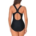 thumbnail image 7 of Sociala Women's One Piece Athletic Racerback Swimsuit Slimming Bathing Suit, 7 of 7