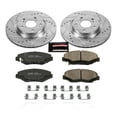 thumbnail image 3 of PowerStop Front Z23 Evolution Sport Carbon-Fiber Ceramic Brake Pad and Drilled & Slotted Rotor Kit Fits: HONDA Select Models K6488, 3 of 10