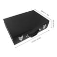 thumbnail image 2 of HLONK Iron Storage Box Metal Tool Box Portable Tool Box Organizer Metal Box Storage Trunk Chest Heavy Duty Tool Case, 2 of 8
