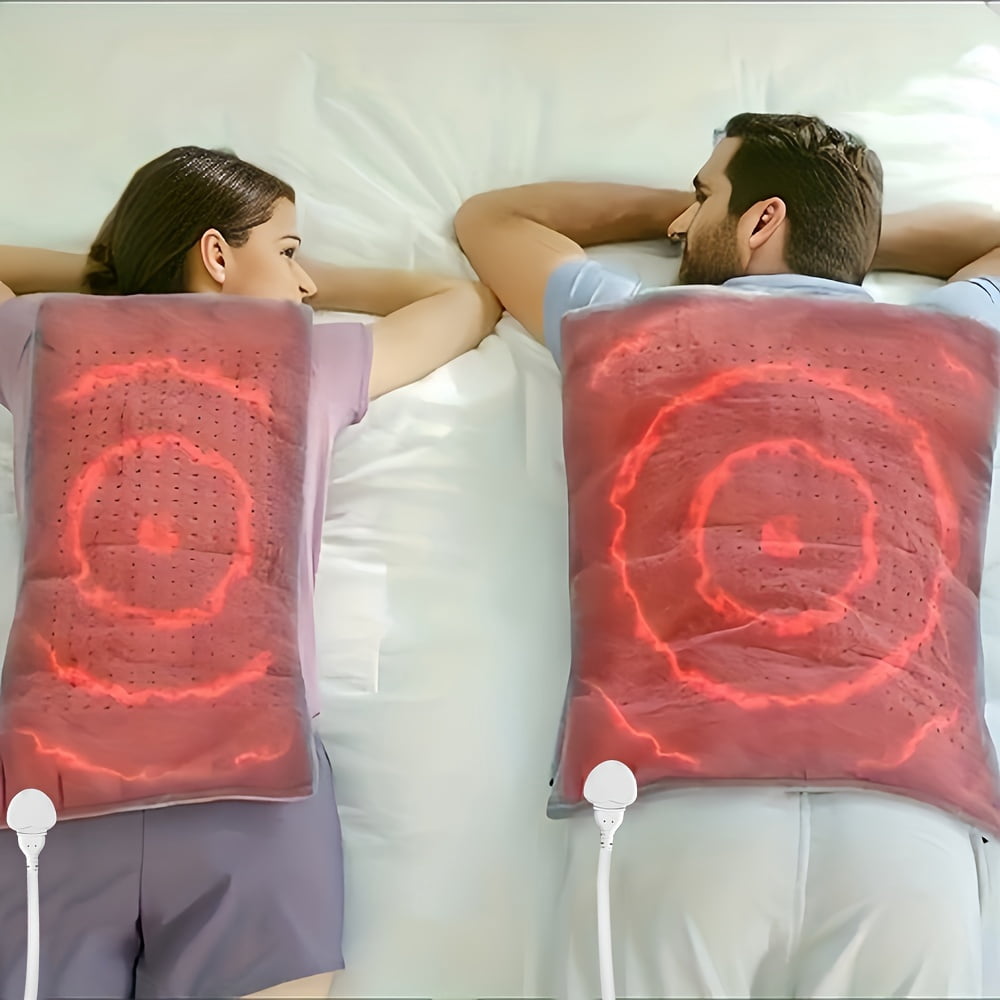 XINRUI Electric Heating Pad for Pain Relief – 6 Heat Settings, 4 Timers, Auto Shut-Off, Washable Fabric – Multiple Sizes – Ideal Gift for Men, Women & Dad.