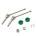thumbnail image 4 of Xingzhi Front Drive Shaft Coupler 1:12 Remote Control Car Upgrade Parts Repair Green 5Set, 4 of 6