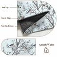 thumbnail image 6 of Large Area Rugs for Living Room Bedroom, Natural Trees Branches 6'x9' Rug Washable Carpet Runner Indoor Outdoor, Colored Birds Vintage Rustic Blue Non Slip Floor Mats Rug for Kitchen, Playroom, 6 of 8