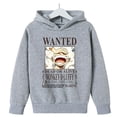 thumbnail image 1 of Sudadera con capucha de Luffy para niños y niñas, suéter deportivo informal, disfraz de Cosplay, Tops de una pieza, 2024, 1 of 1