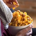 thumbnail image 4 of Crunch 'n Munch Popcorn Include Caramel and Buttery Toffee Flavor with Peanuts No Transfat Popped Corn Kernel for Snacks Kid's Adults Lunchbox Movie Nights Bundle with 3pcs Bag Clips, 4 of 7