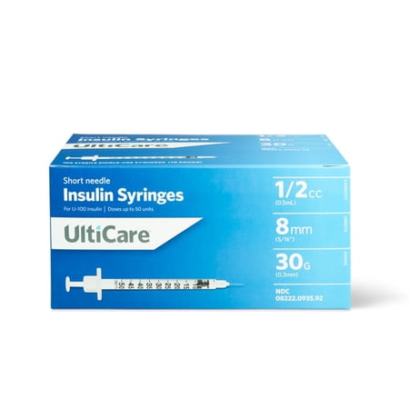 ulticare insulin syringe