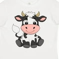 thumbnail image 4 of Inktastic Cute Black and White Holstein Cow Boys or Girls Toddler T-Shirt, 4 of 5