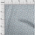 thumbnail image 2 of oneOone Polyester Spandex Light Blue Fabric Sports Sewing Craft Projects Fabric Prints By Yard 56 Inch Wide-aA, 2 of 4