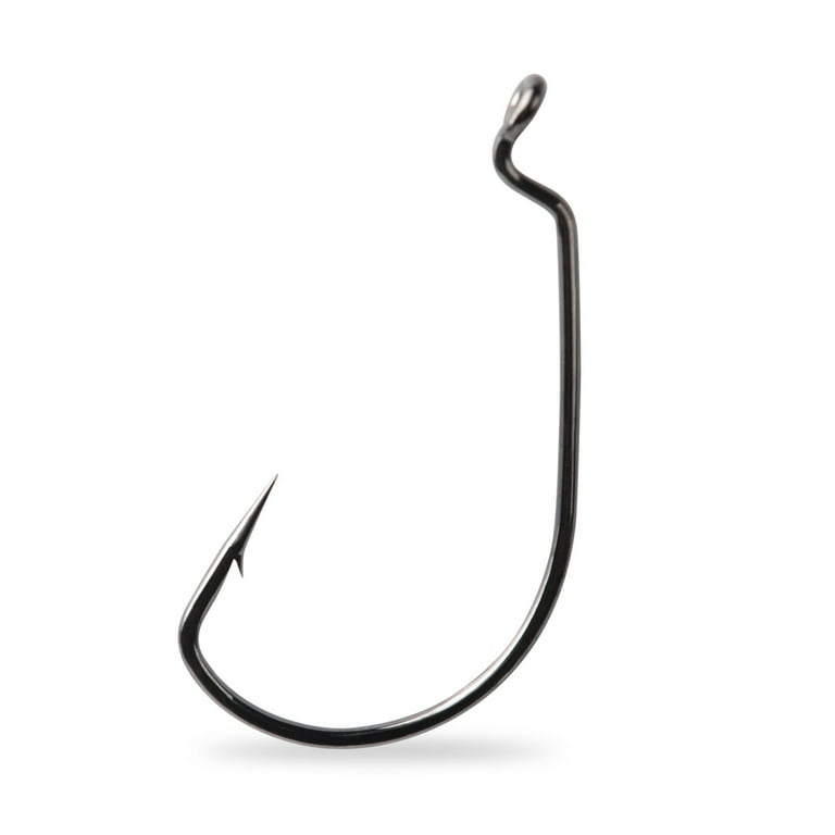 Mustad Ultra Point Big Mouth Tube Hook - Size: 3/0 (Black Nickel) 5pc