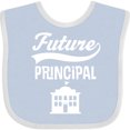 thumbnail image 3 of Inktastic Future School Principal Boys or Girls Baby Bib, 3 of 4