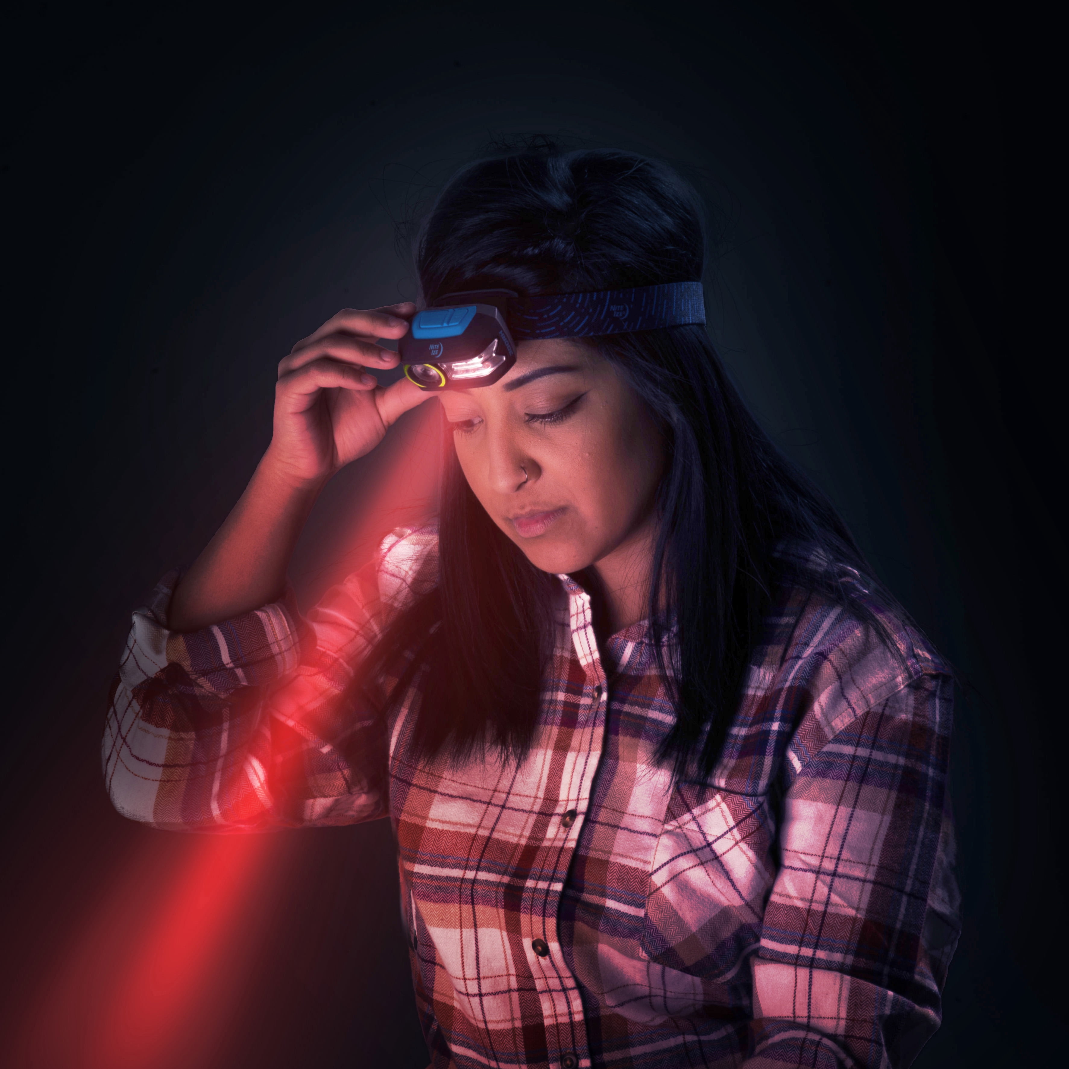 Nite Ize Radiant® 300 Rechargeable Headlamp - Blue