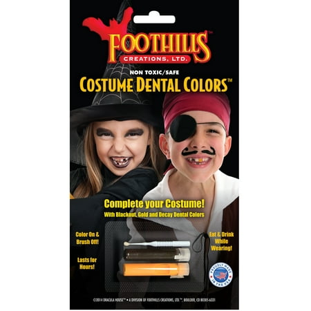 Dracula House Theatre Quality Costume Dental Colors Costume Accessory