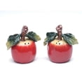 thumbnail image 3 of Ceramic Salt and Pepper Shakers 3 inch Hand Painted Gift, 3 of 3