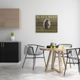 thumbnail image 2 of Stupell Industries Black Bear Fine Coffee Rustic Kitchen Mountain Animal Food & Beverage Painting Gallery Wrapped Canvas Print Wall Art, 24 x 30, 2 of 6