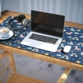thumbnail image 3 of Long Mouse Pads for Desk,Blue Cartoon Unicorn Rainbow Sun Cloud Desk Mats on Top Of Desks, Desk Mouse Pad Extra Large with 3mm Non-Slip Base and Stitched Edge for Gaming,Work,Home 35.4"x15.7", 3 of 5