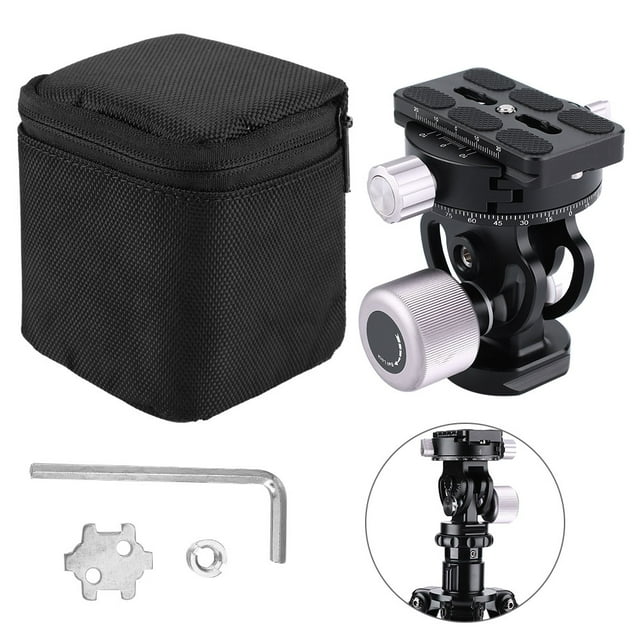Cabezal de fotografía panorámica VH-10 para teleobjetivo y accesorios para trípodes de grabación de vídeo.