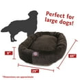 thumbnail image 3 of Majestic Pet Villa Velvet Bagel Pet Bed for Dogs, Calming Dog Bed Washable, Large, Storm, 3 of 6
