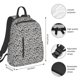 thumbnail image 2 of Disketp Wild Animal Leopard Print Mochila Ligera e Impermeable, Mochila de Día Resistente para Viajes, Senderismo y Uso Diario para Hombre y Mujer, 2 of 7