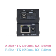 thumbnail image 3 of 5 Pairs Mini Gigabit Fiber Optical Media Converter 100/1000Mbps Optical Transceiver Ethernet Switch SC to RJ45 20Km Co, 3 of 6